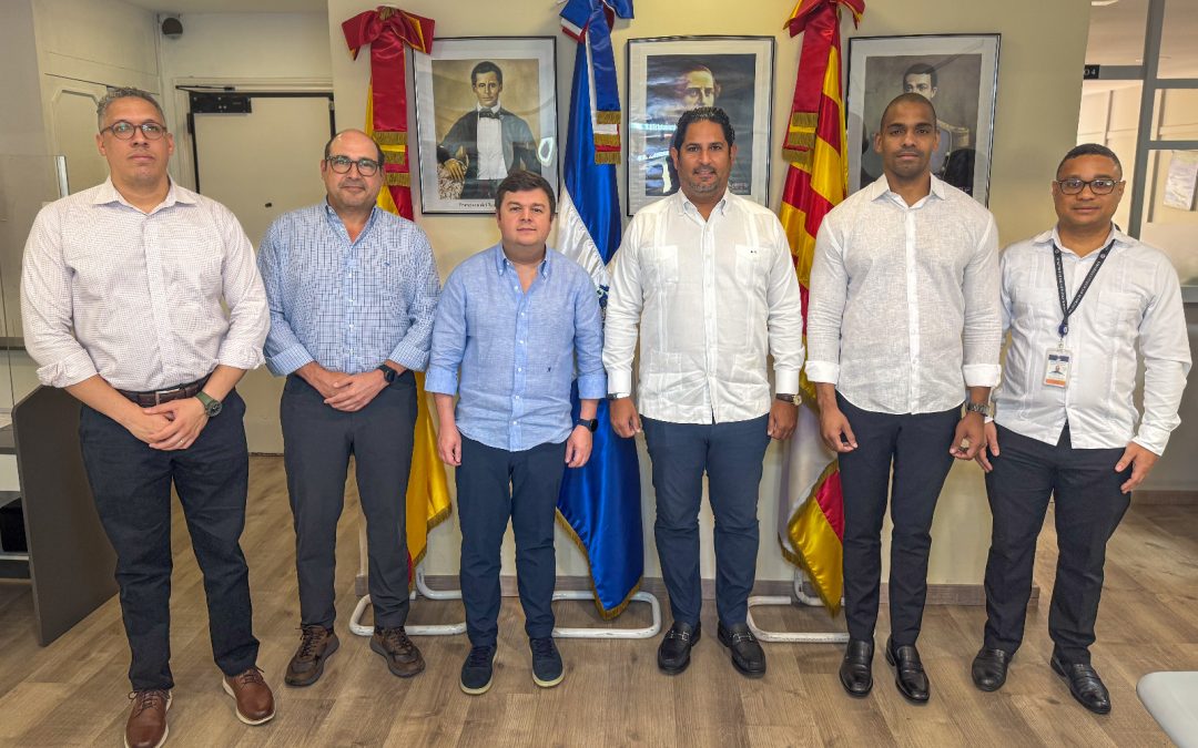 El Consulado General de la República Dominicana en Barcelona recibe la visita de cortesía del director de Servicios Consulares del MIREX y delegación de VFS Global