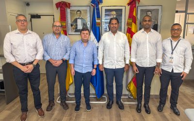 El Consulado General de la República Dominicana en Barcelona recibe la visita de cortesía del director de Servicios Consulares del MIREX y delegación de VFS Global