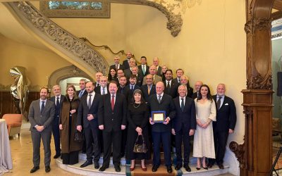 El Cónsul General de la República Dominicana en Barcelona participa en la recepción de bienvenida al año 2026 del Cuerpo Consular